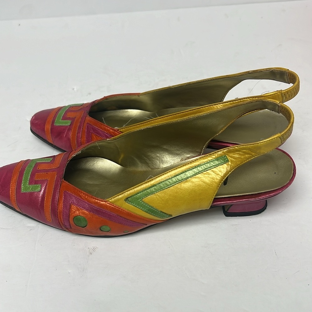 Vintage Margaret J. Mod Style Shoes size 6.5 - Picture 4 of 9
